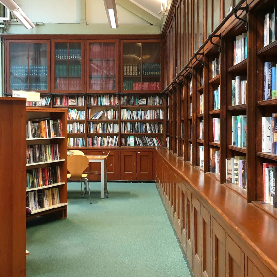 Wimbledon library interior